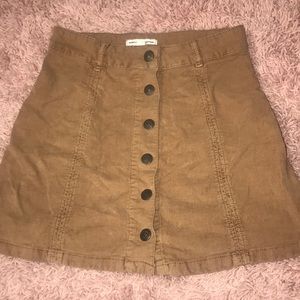 Button Up Fall Skirt